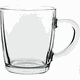 Кружка «Бейзик» стекло 340мл D=85,H=95,L=120мм прозр.