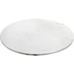 Serving dish marble D=404,H=20mm white