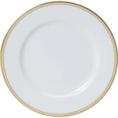Тарелка «Беништ Голд» кост.фарф. D=16,8см белый,золотой