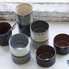 Салатник «Террес де Ревес» керамика 175мл D=75,H=50мм голуб.,серый, изображение 3