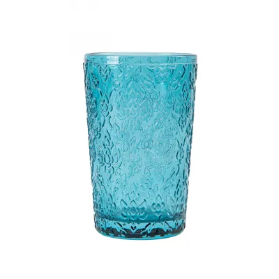 Хайбол стекло 390мл ,H=13см голуб.