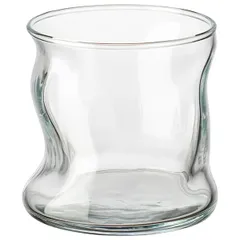 Олд фэшн (стакан) «Аморф» стекло 340мл D=84,5,H=86мм прозр., изображение 4