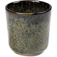 Стакан для горячих напитков «Серфис» керамика 90мл D=6,H=6см сизый