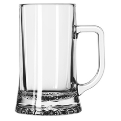 Кружка для пива «Максим» стекло 0,62л D=80/100,H=155,B=130мм прозр.