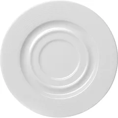 Блюдце «Это Рома» фарфор D=155,H=15мм белый