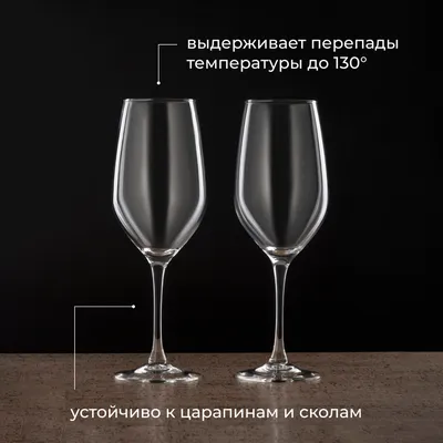 Бокал для вина «Селест» стекло 0,58л D=66,H=255мм прозр., Объем по данным поставщика (мл): 580, изображение 3