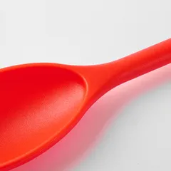 Ложка кухонная пластик 18мл ,L=41см красный, изображение 3
