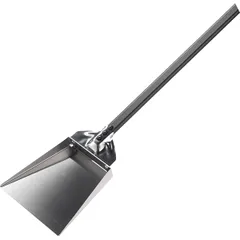 Ash shovel anodized aluminum, stainless steel ,L=22/175,B=20cm black