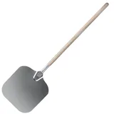 Лопата для пиццы «Проотель» алюмин.,дерево ,L=150/35,B=37см металлич.