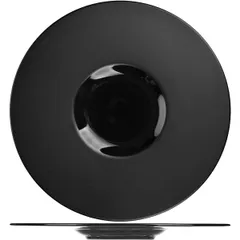 Тарелка «Мун Cублим» мелкая с широким бортом фарфор D=31,H=2см черный