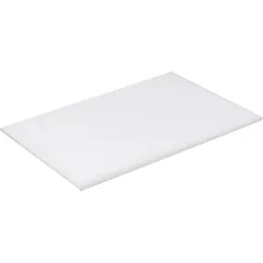 Доска разделочная пластик ,H=12,L=380,B=250мм белый, изображение 2