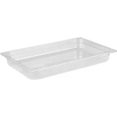 Gastronorm container (1/1)  polycarbonate , H=65, L=530, B=325mm  transparent.