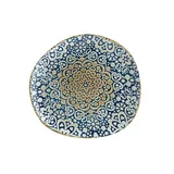 Тарелка «Альхамбра» асимметричная фарфор ,L=29см белый,синий