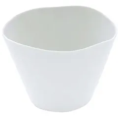 Salad bowl “Wave” porcelain 300ml D=115,H=80mm white