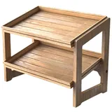 Витрина для выкладки 3 полки дуб ,H=44,1,L=57,4,B=32,3см