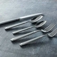 Вилка десертная «Кэролин» сталь нерж. ,L=18,4см металлич., изображение 4