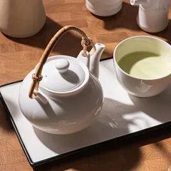 Соусник «Бамбук» фарфор 120мл D=55/80,H=95мм белый, изображение 3