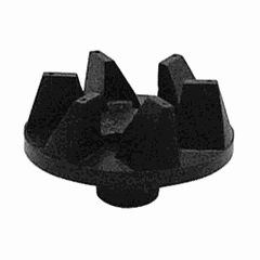 Coupling for blender HBB250 NEW plastic D=38,H=10,L=38,B=38mm black