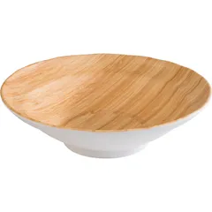 Salad bowl “Bambu” plastic 2l D=305,H=85mm white