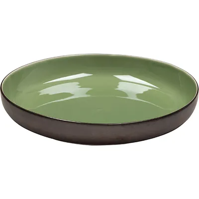 Тарелка глубокая «Сейдж» фарфор 0,8л D=23см зелен.,бронз., изображение 4
