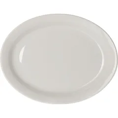 Блюдо «Акапулько» овальное фарфор ,L=26,B=21см белый