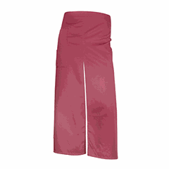 Apron with slit polyester ,L=86,B=88cm burgundy