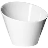 Салатник «Кунстверк» фарфор 1л ,H=14,L=17см белый