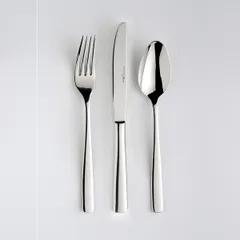 Нож столовый «Атлантис» сталь нерж. ,L=230/120,B=4мм металлич., изображение 2