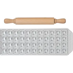 Форма для равиоли со скалкой 44 ячейки алюмин. ,L=25,B=25мм, изображение 4