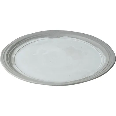 Тарелка «Нау» керамика D=25,5см белый, изображение 3