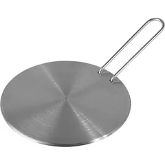 Адаптер для индукционной плиты со съемной ручкой сталь нерж.,алюмин. D=21,L=26см