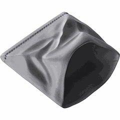 Емкость для закусок для картофеля фри фарфор ,H=7,L=12,B=11см черный