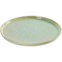 Plate “Pure” ceramics D=215,H=15mm green.