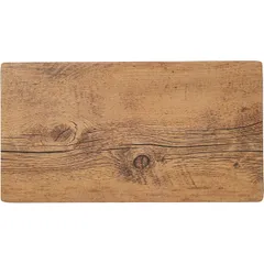 Блюдо для подачи пластик ,H=15,L=320,B=170мм св.бежев., изображение 3