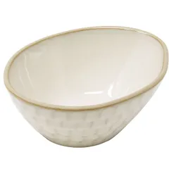 Sauce boat “Kyupseli” ceramics 120ml ,H=45,L=105,B=85mm beige.