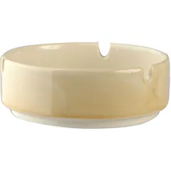 Ashtray “Hani”  porcelain  D=10, H=4cm  beige.