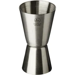 Джиггер 30/50 мл с делениями сталь нерж. D=45,H=85мм серебрист., изображение 2