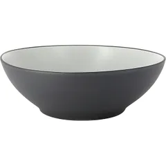 Salad bowl “Ekinox” ceramics 0.7l D=190,H=65mm gray