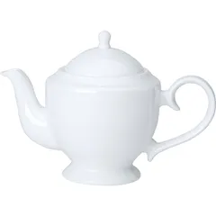 Kettle “Classic White” bone porcelain 0.5l ,H=13.8cm white