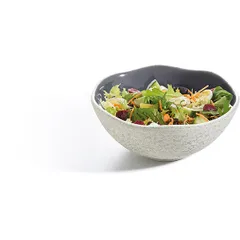 Салатник «Рокалео Грэй» фарфор 350мл D=140,H=55мм серый, изображение 4