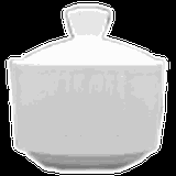 Сахарница «Нестор» фарфор 300мл D=10,H=10,5см белый