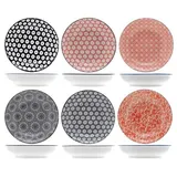 Тарелка глубокая «Фолис» в ассортименте керамика D=178,H=40мм в ассорт.