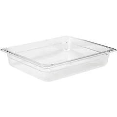 Gastronorm container (1/2)  polycarbonate  3.9 l , H=65, L=325, B=265mm  transparent.