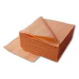 Салфетки бумажные однослойные 24*24см[400шт] шампань