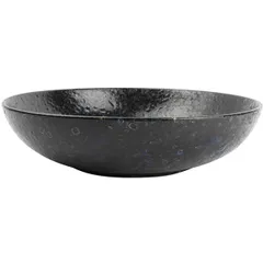 Salad bowl “Midnight Dusk”  porcelain  D=25, H=6cm  black, blue