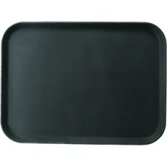 Rubberized rectangular tray “Prootel”  plastic , L=35.5, B=25.5 cm  black