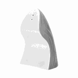 Перечница «Оптик» фарфор ,H=110,L=55,B=65мм белый