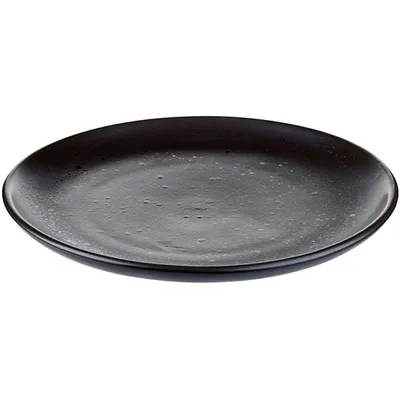 Тарелка «Оникс» плоская керамика D=27см черный, Диаметр (мм): 270, изображение 2
