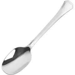 Coffee spoon “Deco”  stainless steel, silver plated , L=13cm  metal.