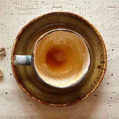 Блюдце «Крафт Браун» фарфор D=110/40,H=13мм коричнев., изображение 3